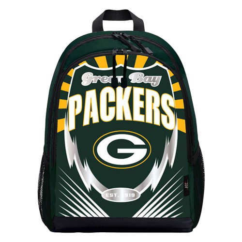 Packers Lightning Backpack | Green and Gold Zone West Allis, Wisconsin