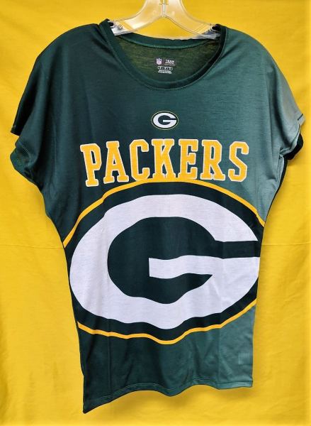 Packers Women's Dynamic Fade Nightshirt | Green and Gold Zone West ...