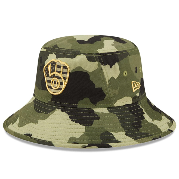 Brewers '22 Armed Forces Bucket Hat 